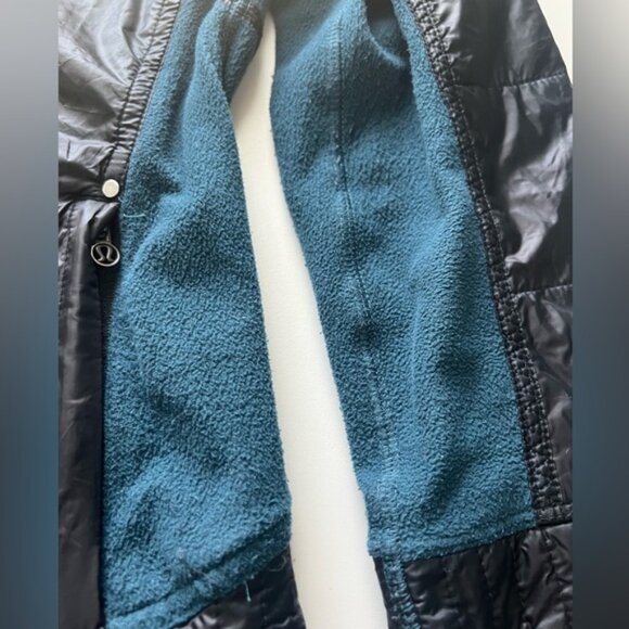 Lululemon Run Bundle Up Jacket Alberta Lake Size 4 - Picture 6 of 7
